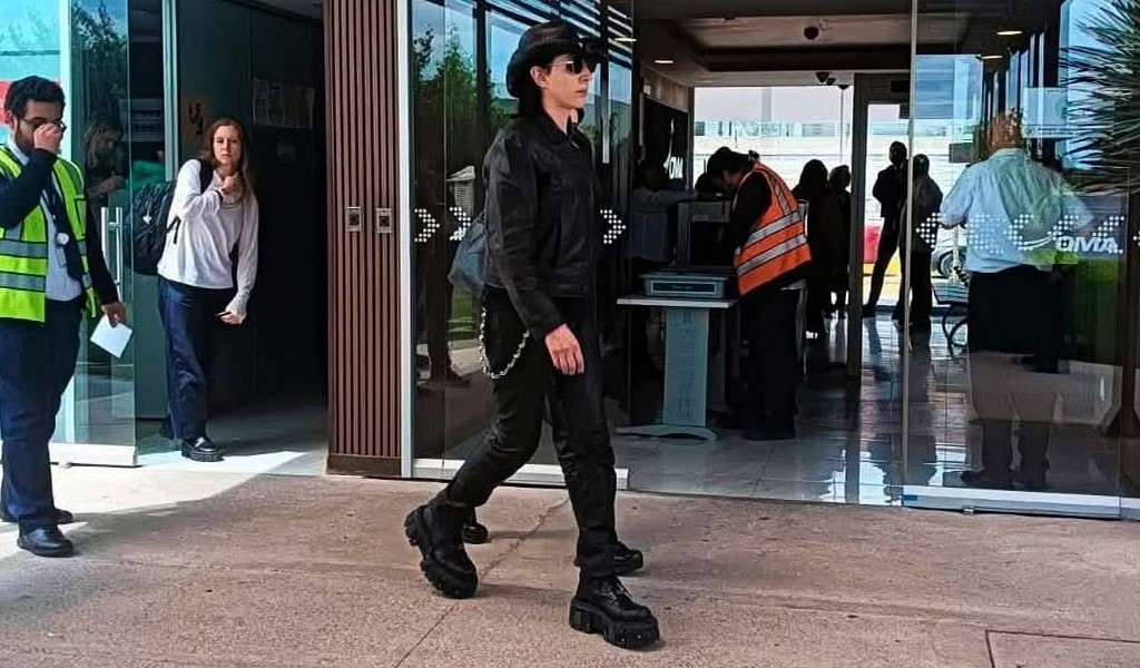 Marilyn Manson llega a San Luis Potosí pese a las protestas en contra de su presentación