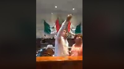 Gustavo Díaz Sánchez agredió verbalmente al trabajador de sonido