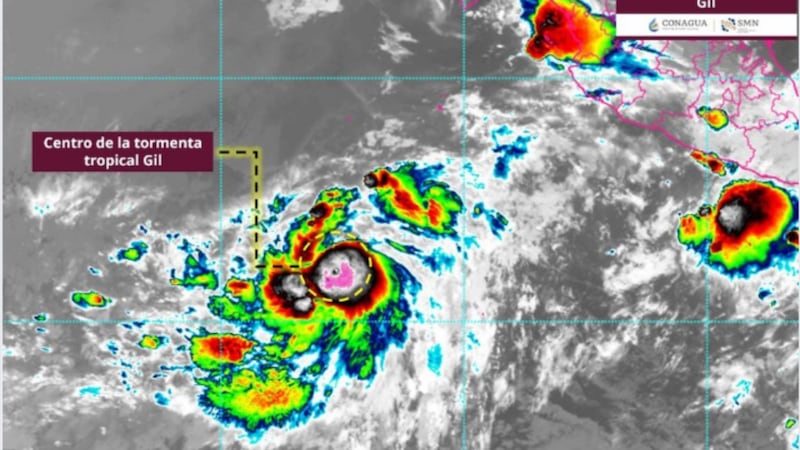 Se forma la Tormenta Tropical ‘Gil’ en el Pacífico; ¿Representa peligro para México?