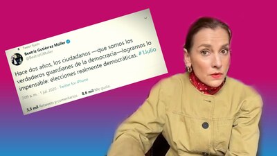 La esposa del presidente lanzó un tuit para recordar el triunfo electoral de hace dos años