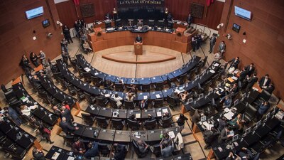 Hubo una visita sorpresa en las instalaciones del recinto legislativo