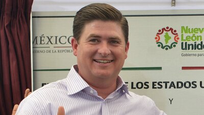 Medina de la Cruz fue mandatario de Nuevo León entre 2009 y 2015
