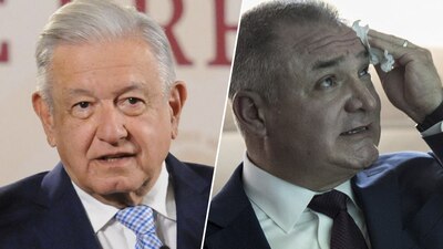 El mandatario señaló que las autoridades atribuyen a García Luna una riqueza producto de sobornos