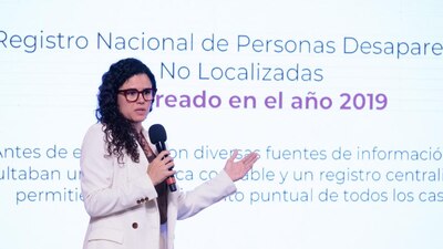 Detalló que la nueva estrategia del registro de desaparecidos está dando resultados