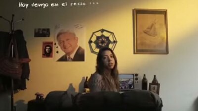 Una joven asegura que ya no apoyará a AMLO y mejor le dará una oportunidad a Meade