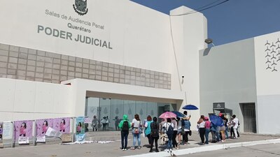 Esperaron la sentencia del feminicida de la menor