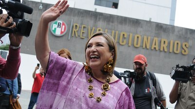 Gálvez agradeció el apoyo de sus simpatizantes y seguidores