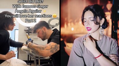 En su viaje a Roma se tatuó un C y una N