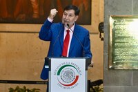 Noroña acusa al alcalde de Tepoztlán de enviarle manifestantes a su propiedad