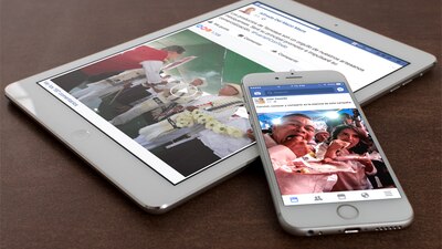 Los candidatos siguen en campaña y compartiendo sus eventos en Facebook