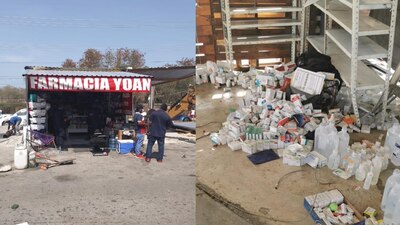 En total, se aseguraron mil piezas de medicamento perteneciente al sector Salud, incluyendo medicamento controlado