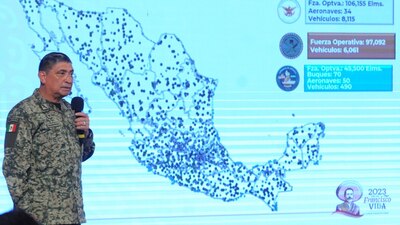 En cuanto a metanfetaminas, en estos 15 días se aseguraron 4.1 millones de dosis