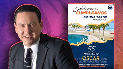 La celebración del empresario se llevará a cabo en agosto