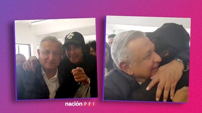 AMLO y Cepillín se encontraron en el aeropuerto de la Ciudad de México