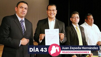 El candidato perredista destacó que para mejorar la seguridad en el Edomex se debe empezar por la policía.
