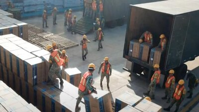 Elementos de la Sedena repartirán los enseres a damnificados