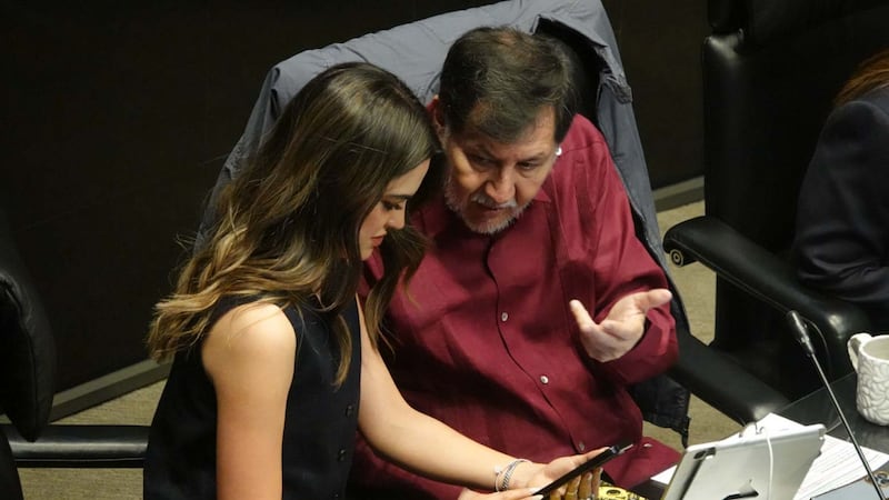 Andrea Chávez abre posibilidad de suplir a Noroña en la Presidencia del Senado