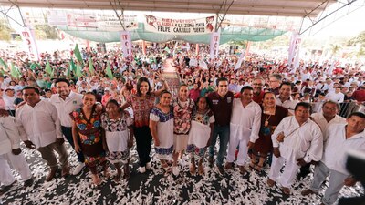 Recordó que el próximo 2 de junio, habrá de dos: seguir con la 4T o regresar a la corrupción