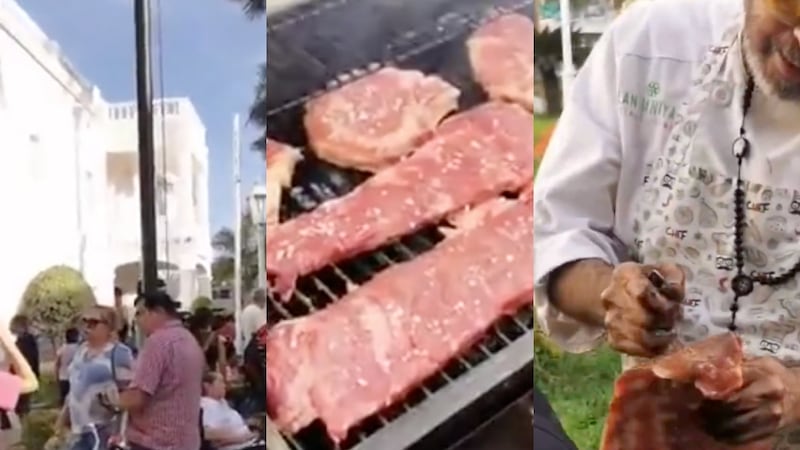 Arranca la ‘carnita asada’ en Culiacán para celebrar licencia de Rocha Moya por nexos con el narco