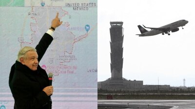 Tras casi un año de haber inaugurado el aeropuerto por primera vez lo usó