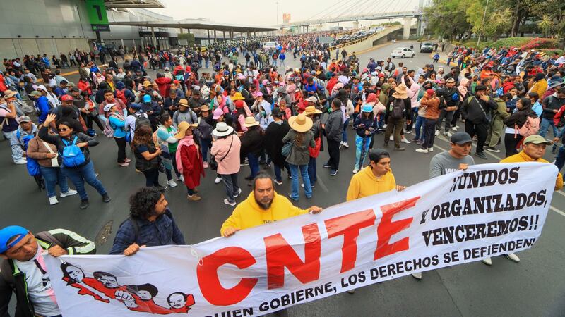 AICM pide tomar precauciones ante posibles manifestaciones de la CNTE