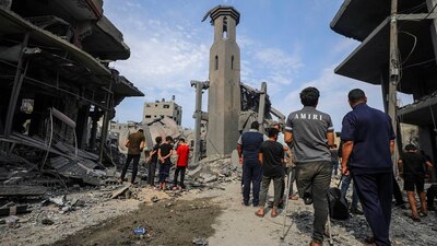 Los ataques han sido incesantes sobre la Franja de Gaza