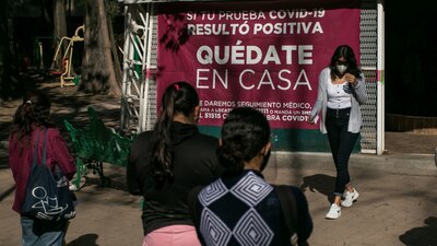 El gobierno de la CDMX dijo que las hospitalizaciones van a la baja