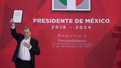 José Antonio Meade ya es el precandidato presidencial del PRI y deberá hacer una precampaña para ganar el voto de la militancia