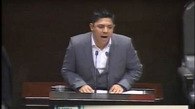 Ricardo Gallardo dijo mal una palabra a la hora de exponer un punto de acuerdo