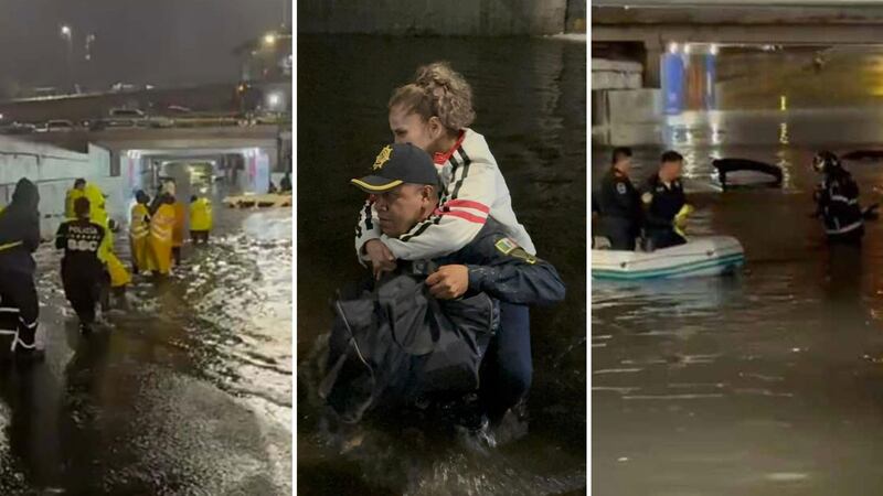 ‘Héroes en labores’: así ayudaron policías de la CDMX a la población en las fuertes lluvias