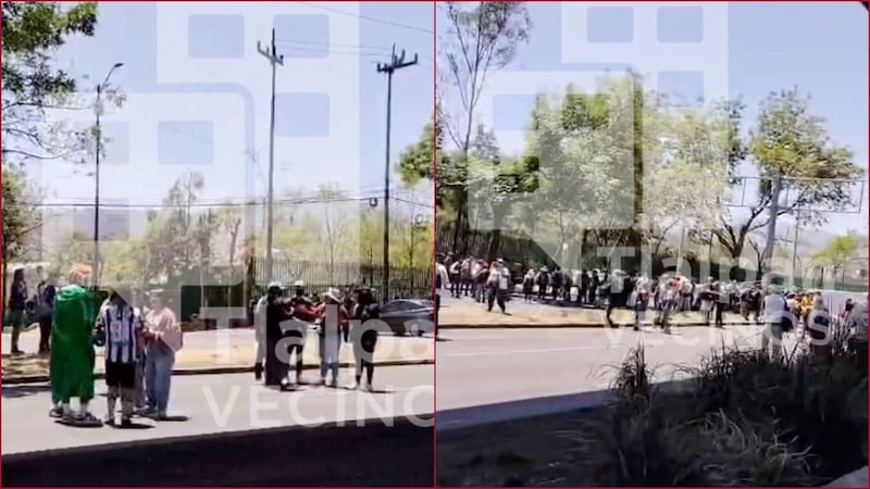 Vecinos de Tlalpan inician protestas contra inauguración del Estadio Azteca con una “mega reta”