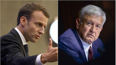 El presidente de Francia le mandó una carta al virtual presidente