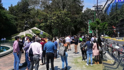 En la CDMX los capitalinos participaron en el simulacro nacional