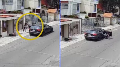 El sujeto, identificado como pareja de la mujer agredida, ya fue denunciado ante la Fiscalía