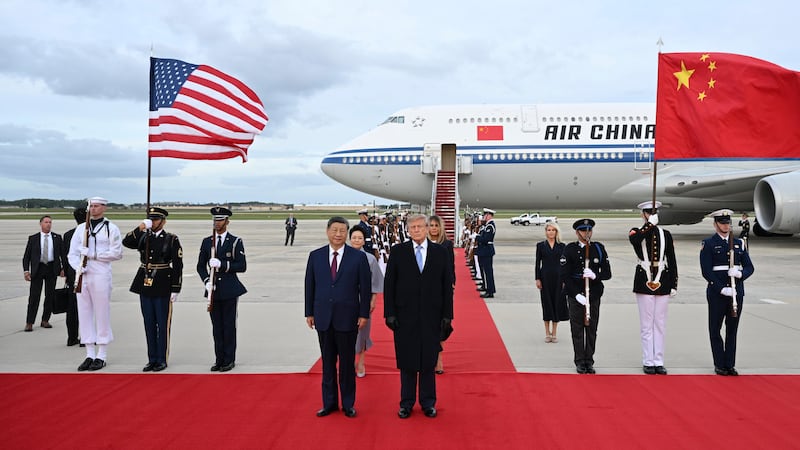 Trump recibe a Xi Jinping en Washington para una visita de Estado, tras más de una década
