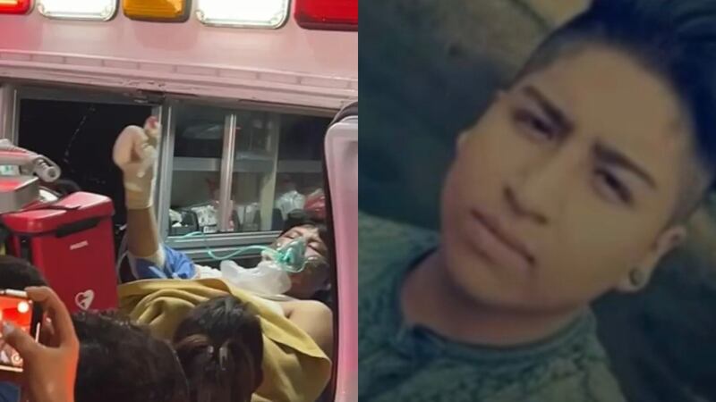 Dan de alta a Kevin, joven que mandó audios a su mamá tras explosión en Iztapalapa