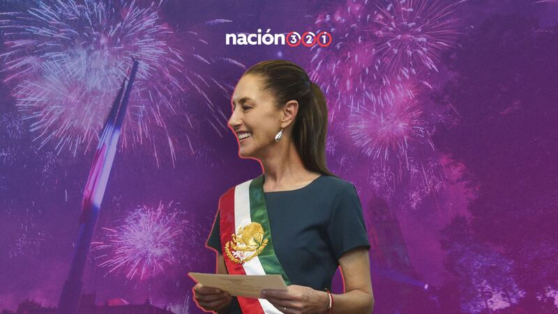 “Por primera vez, una mujer va a dar el grito”: Sheinbaum revela que ya ensayó ‘El Grito’