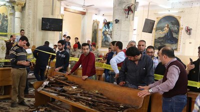 El atentado fue en contra de la comunidad cristiana que vive en Egipto