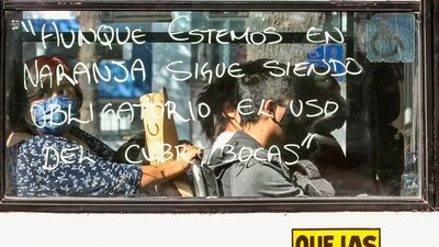 La CDMX hila seis semanas en semáforo naranja por la pandemia de COVID-19.