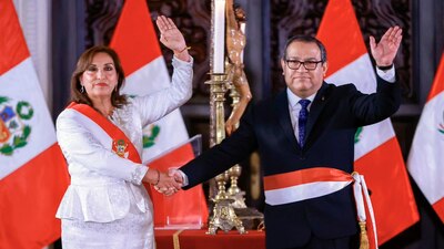 La presidenta de Perú, Dina Boluarte mantiene una tensión con Andrés Manuel López Obrador