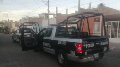 Uno de los elementos que viajaba a bordo de la patrulla fue secuestrado.