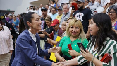 La mandataria capitalina se ha dado tiempo de dar pláticas en otras entidades