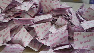 El INE reportó los resultados del conteo rápido