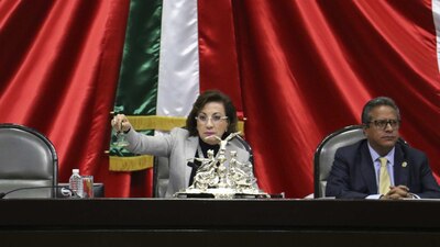 La presidenta de la Mesa Directiva de Diputados indicó que el tema sería discutido en la sesión del martes