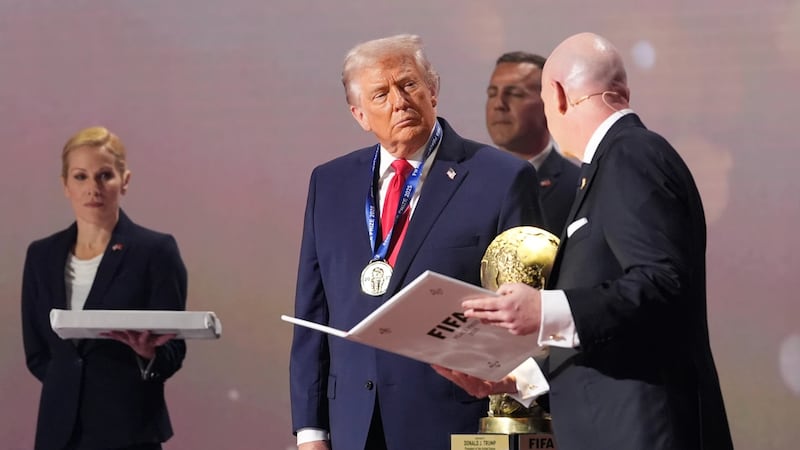 FIFA sorprende al mundo y otorga a Trump su primer Premio de la Paz