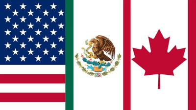 Estados Unidos, México y Canadá, los países que forman parte del TLCAN