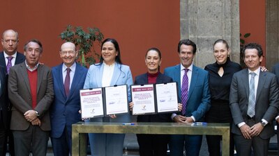 La presidenta de México destacó que con ello, niñas y niños tendrán acceso a una rehabilitación
