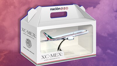 El avión presidencial que se compró en el gobierno de Calderón y usó Peña no se pudo vender y regresó a México