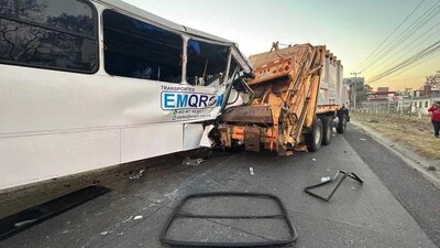 El percance se registró cerca de las 7:00 de la mañana