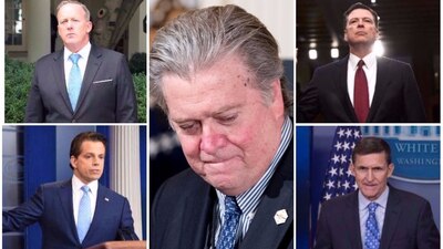 Altos mandos de la Casa Blanca han sido despedidos en 7 meses de gobierno de Trump